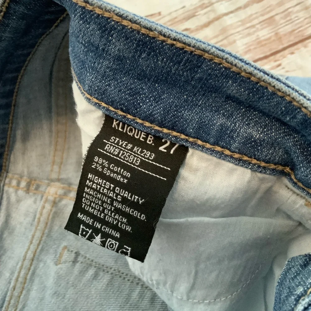 Klique B Jean Shorts Size‎ 27